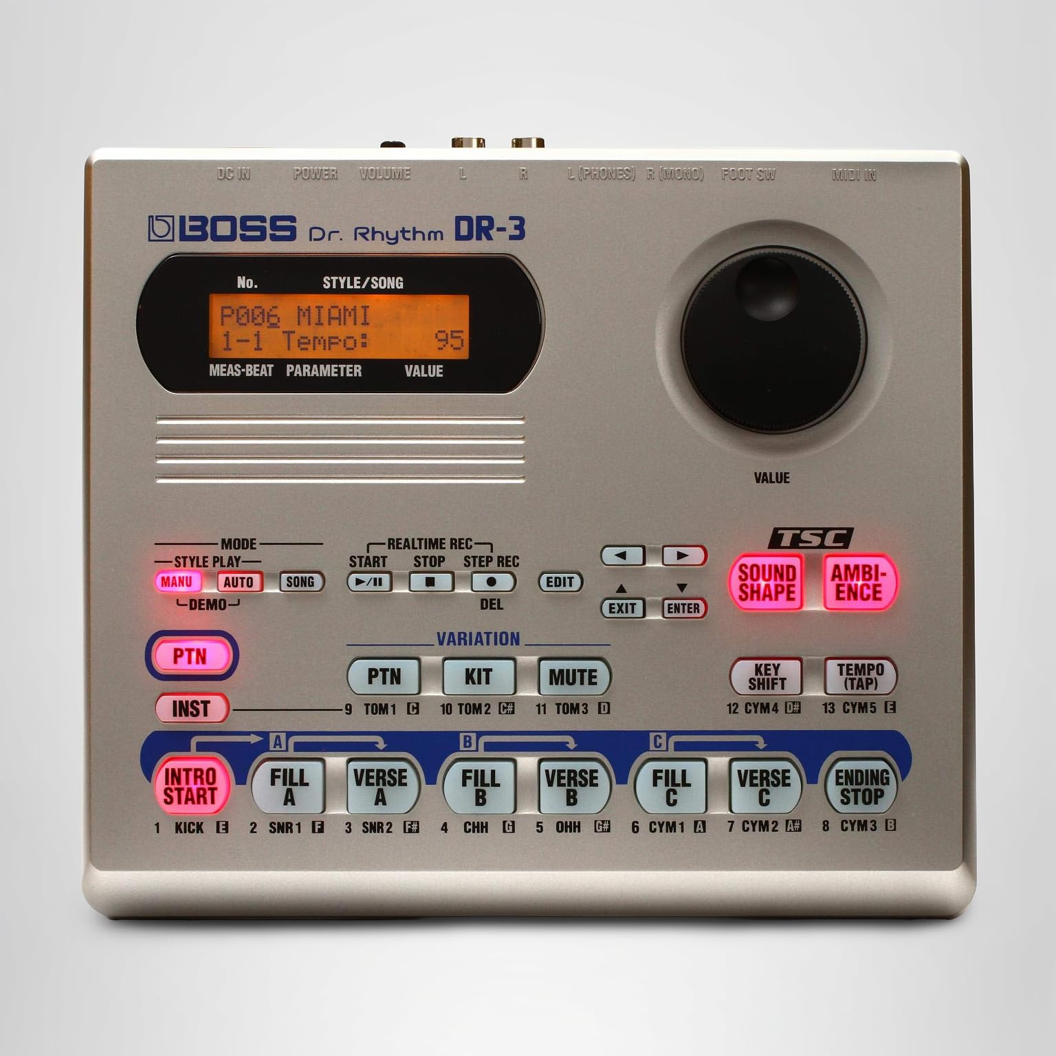 Amazon | Roland Dr.Rhythm DR-3 | シーケンサー・リズムマシン | 楽器